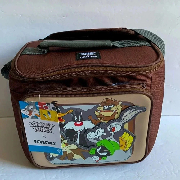 Looney Tunes 9 Can  Insulated Igloo Cooler Bag NWT - Picture 2 of 11